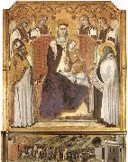 Madonna with Angels between St Nicholas and Prophet Elisha, Ambrogio Lorenzetti